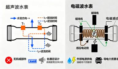 工業(yè)用水計量新標(biāo)桿：超聲波水表 vs. 電磁水表，誰更勝一籌
